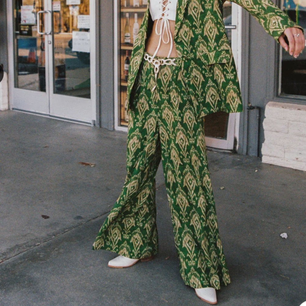 Arnhem Nellie Tailored Pants in Cactus π΅ - Picture 5 of 12